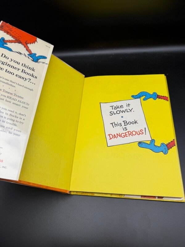 Rare Dr. Seuss Fox in Socks: 1st Edition, 1st Printing, Original Dust Jacket - Image 11