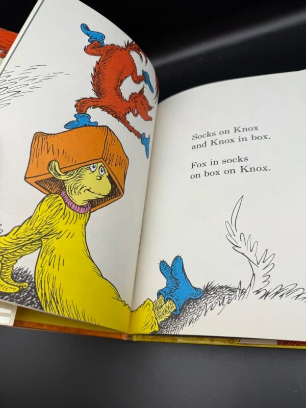 Rare Dr. Seuss Fox in Socks: 1st Edition, 1st Printing, Original Dust Jacket - Image 7