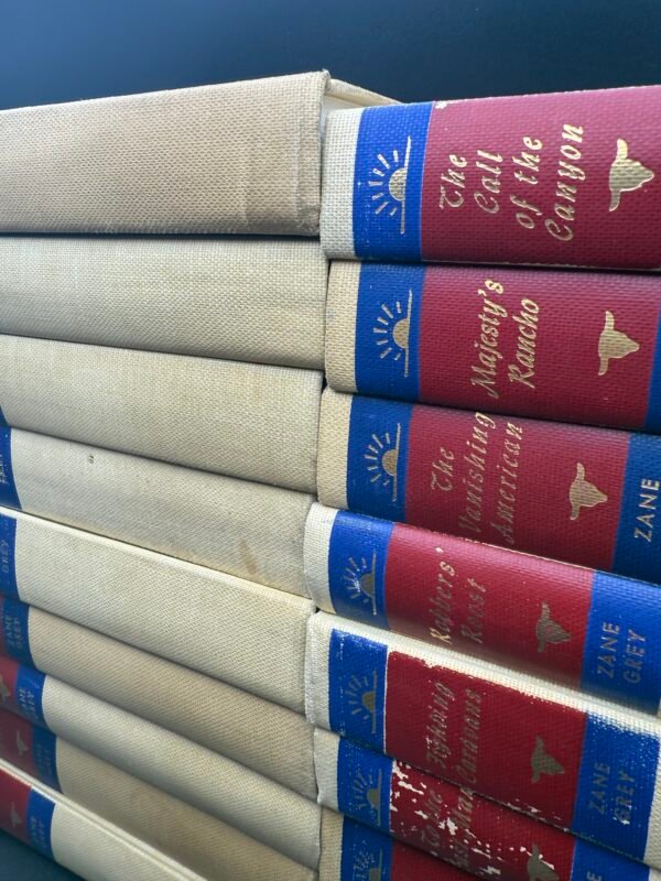 Zane Grey Hardcover Book Set: 37 Vintage Western Novels - Image 6