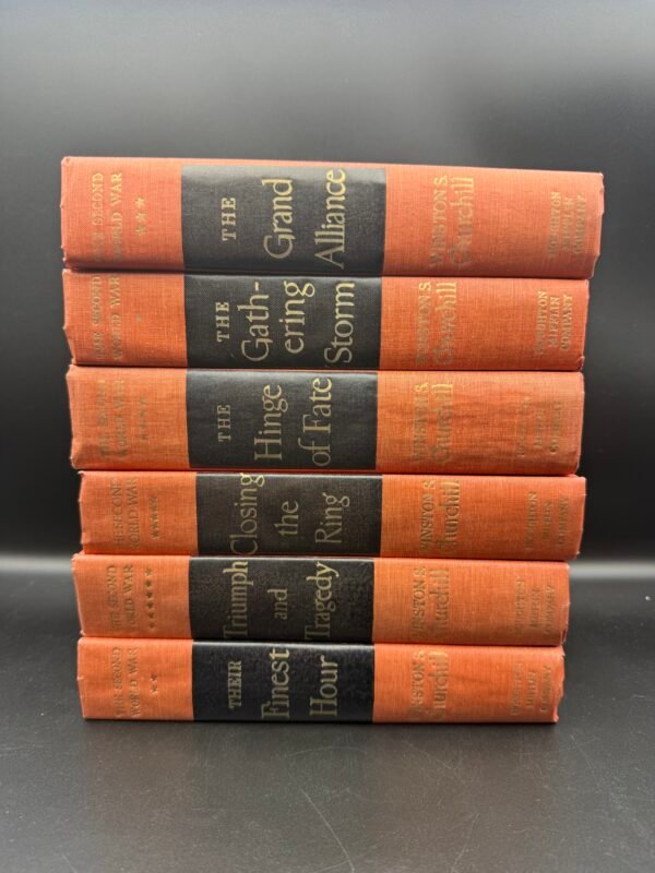 The Second World War by Winston Churchill - A First Edition Set (Six Volumes) - Image 3