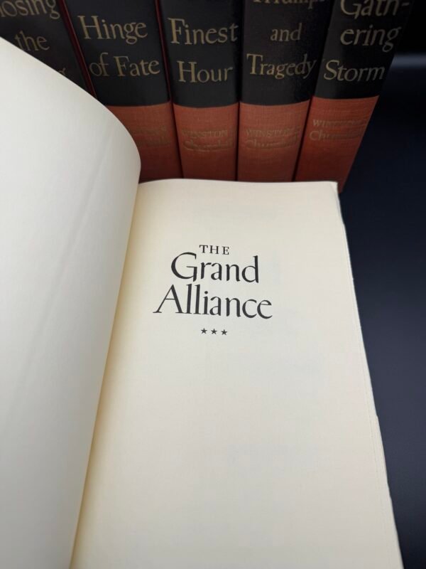 The Second World War by Winston Churchill - A First Edition Set (Six Volumes) - Image 4
