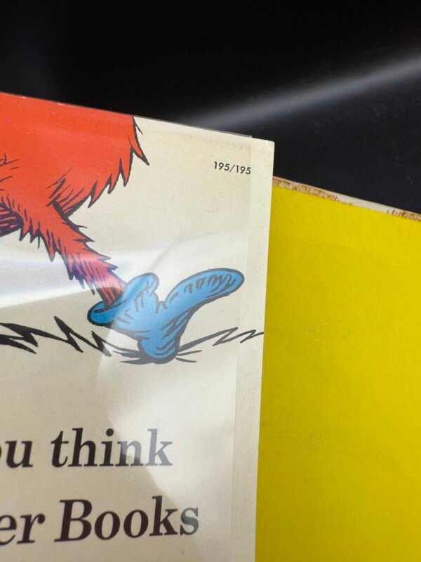 Rare Dr. Seuss Fox in Socks: 1st Edition, 1st Printing, Original Dust Jacket - Image 9