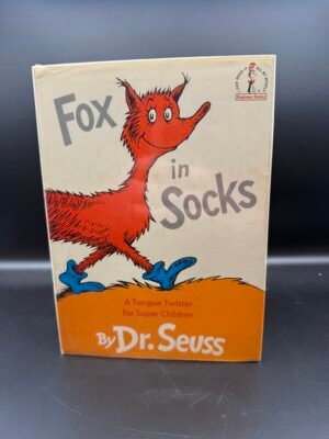 Rare Dr. Seuss Fox in Socks: 1st Edition, 1st Printing, Original Dust Jacket